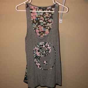 yin yang tank top